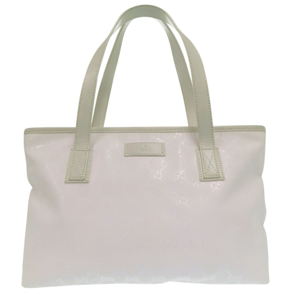 Gucci GG Imprime Tote Bag White